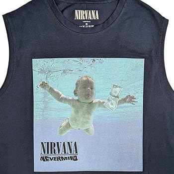 Nirvana Nevermind タンクトップ Amazon.com: Nirvana Tank Top Muscle T Shirt Nevermind Album